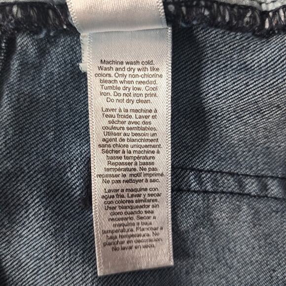 Gap Legging Jeans Womens 8/29 Blue Rinse Stretch Denim Jegging Slim Pants Cuffed - Picture 14 of 15